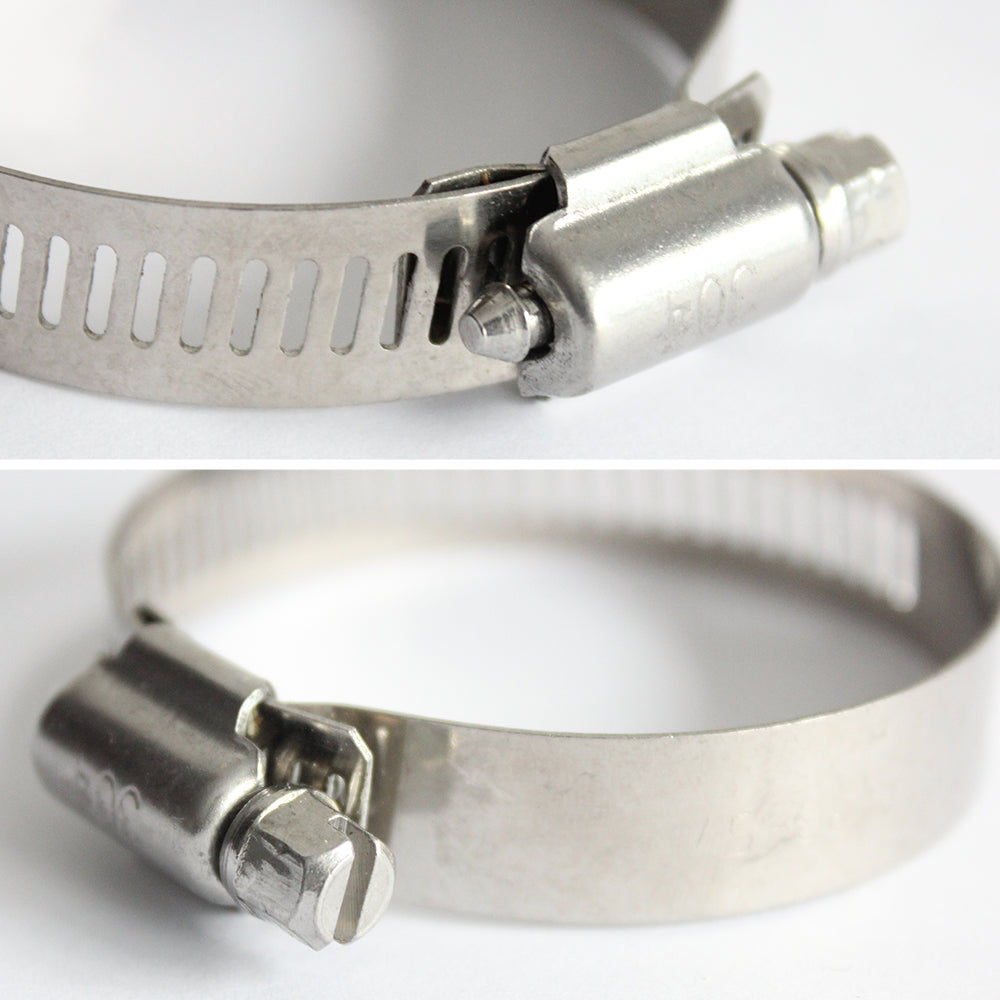 1PCS 201 Stainless Steel Clamp High Quality Screw Worm Drive for Hose