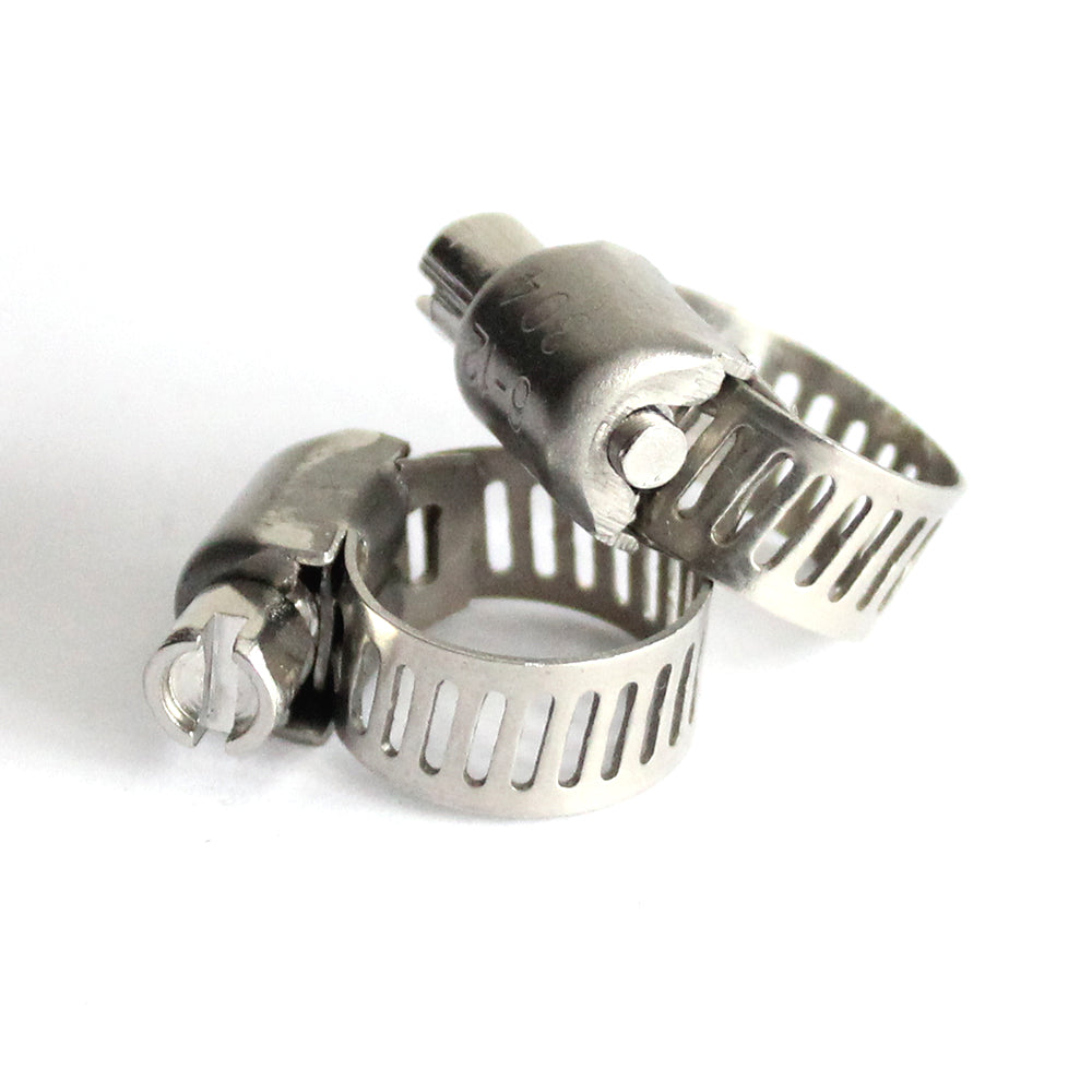 1PCS 201 Stainless Steel Clamp High Quality Screw Worm Drive for Hose