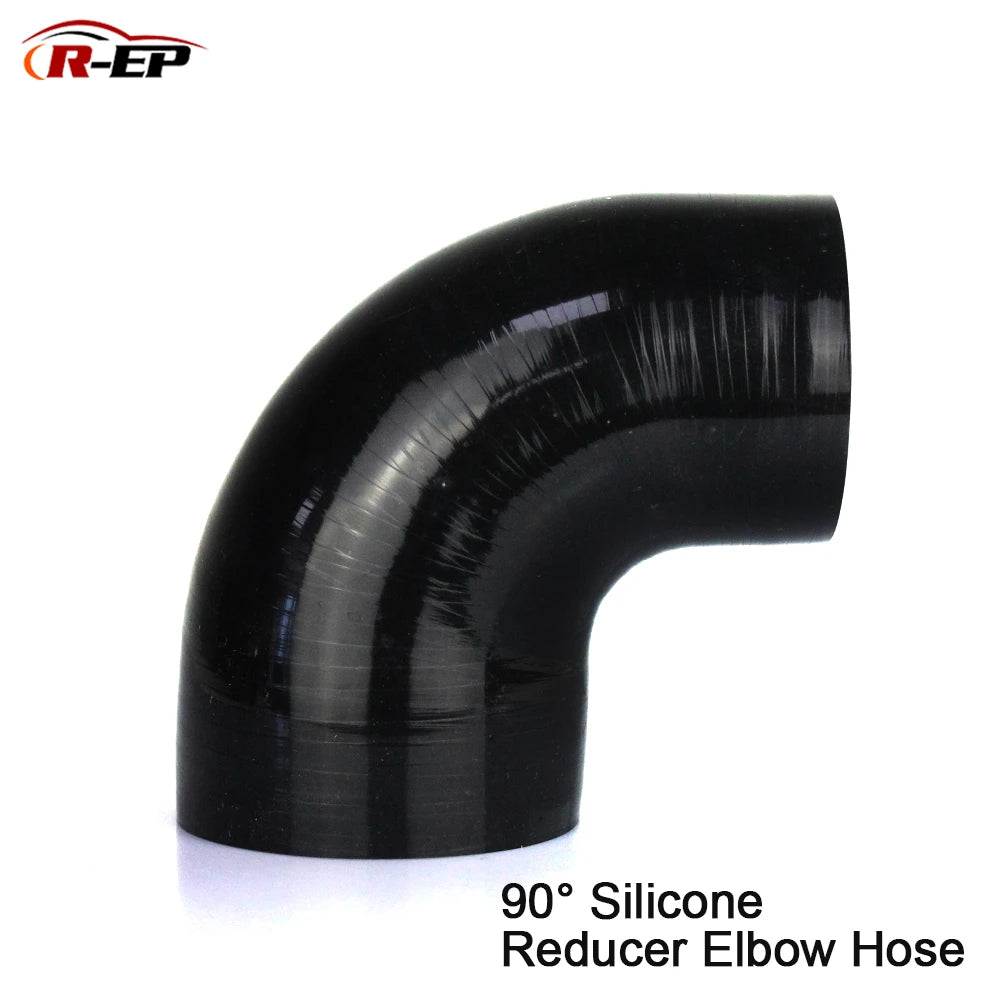 R-EP 90 degrees Reducer Silicone Elbow Hose 38 51 57 70 89 89MM Rubber