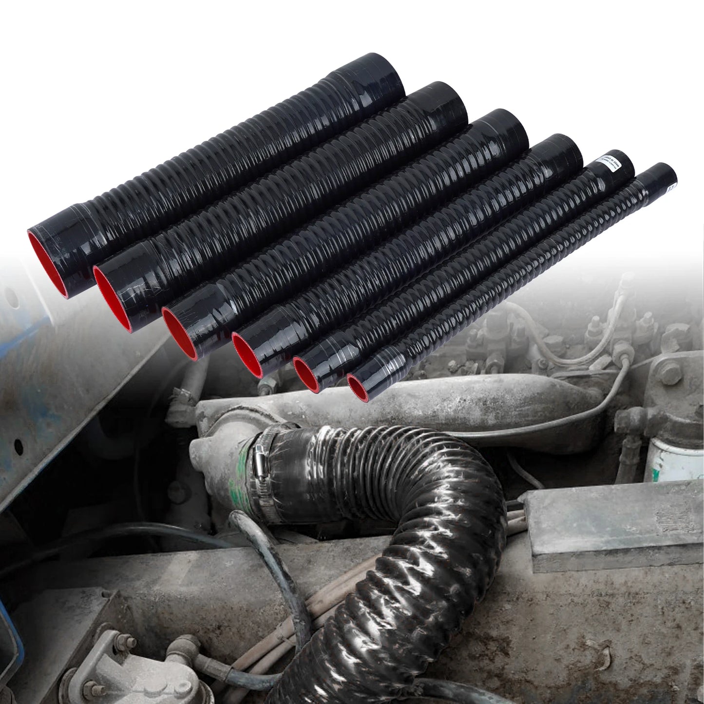 R-EP Silicone Flexible Hose ID 28 30 32 34mm for Water Radiator Tube
