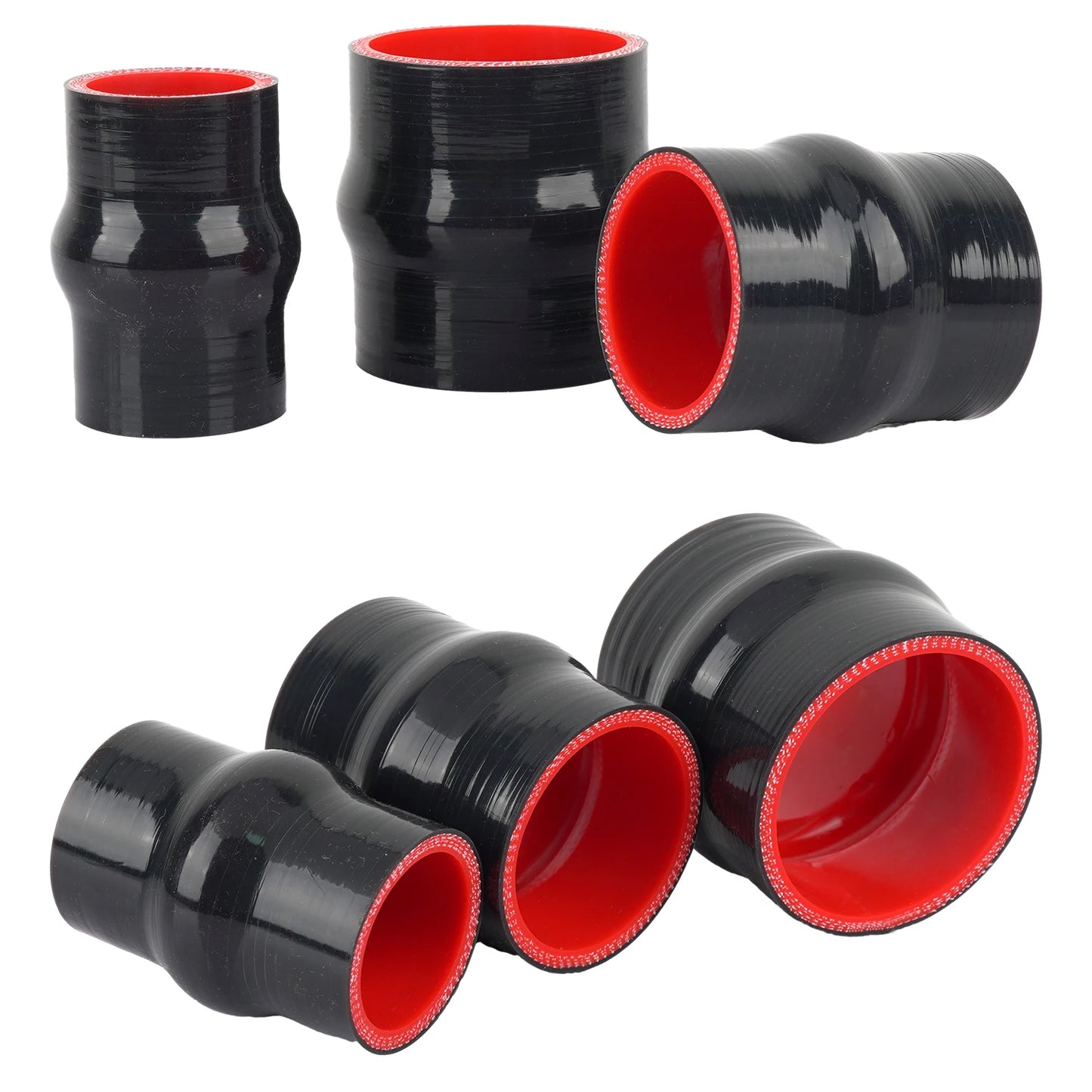 R-EP 0 degree Straight Silicone Hump Hose 38 45 51 57 63 70 76 83 89MM