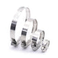 1PCS 201 Stainless Steel Clamp High Quality Screw Worm Drive for Hose