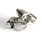 1PCS 201 Stainless Steel Clamp High Quality Screw Worm Drive for Hose
