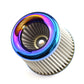 Car Air Intake Filter Cleaner Stainless Steel Burnt Blue 3" 76mm