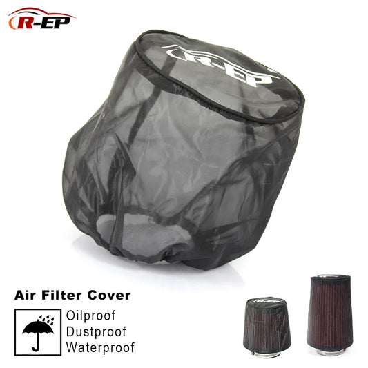 R-EP Universal Car Cone Air Filter Protective Cover Waterproof