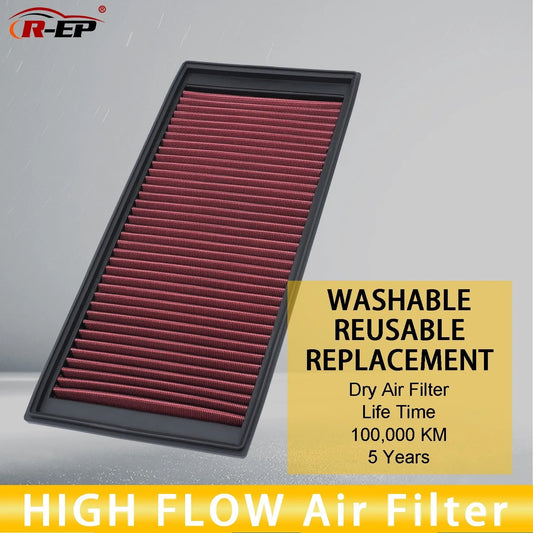 R-EP High Flow Air Filter Fits for VW Golf IV GTI Bora Beetle Jetta